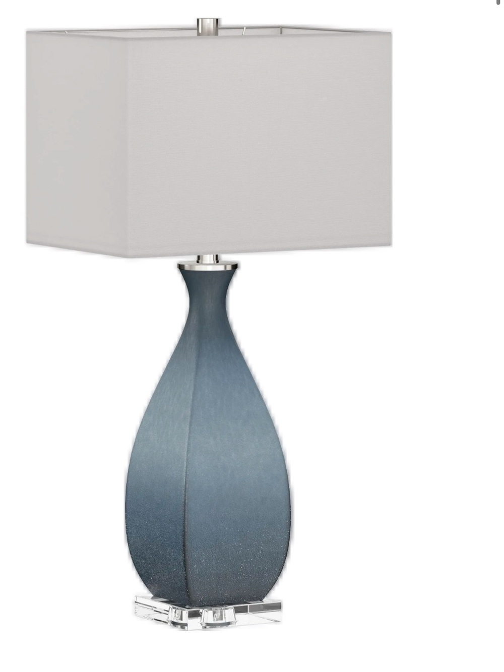 Ferlita Point Blue Table Lamp